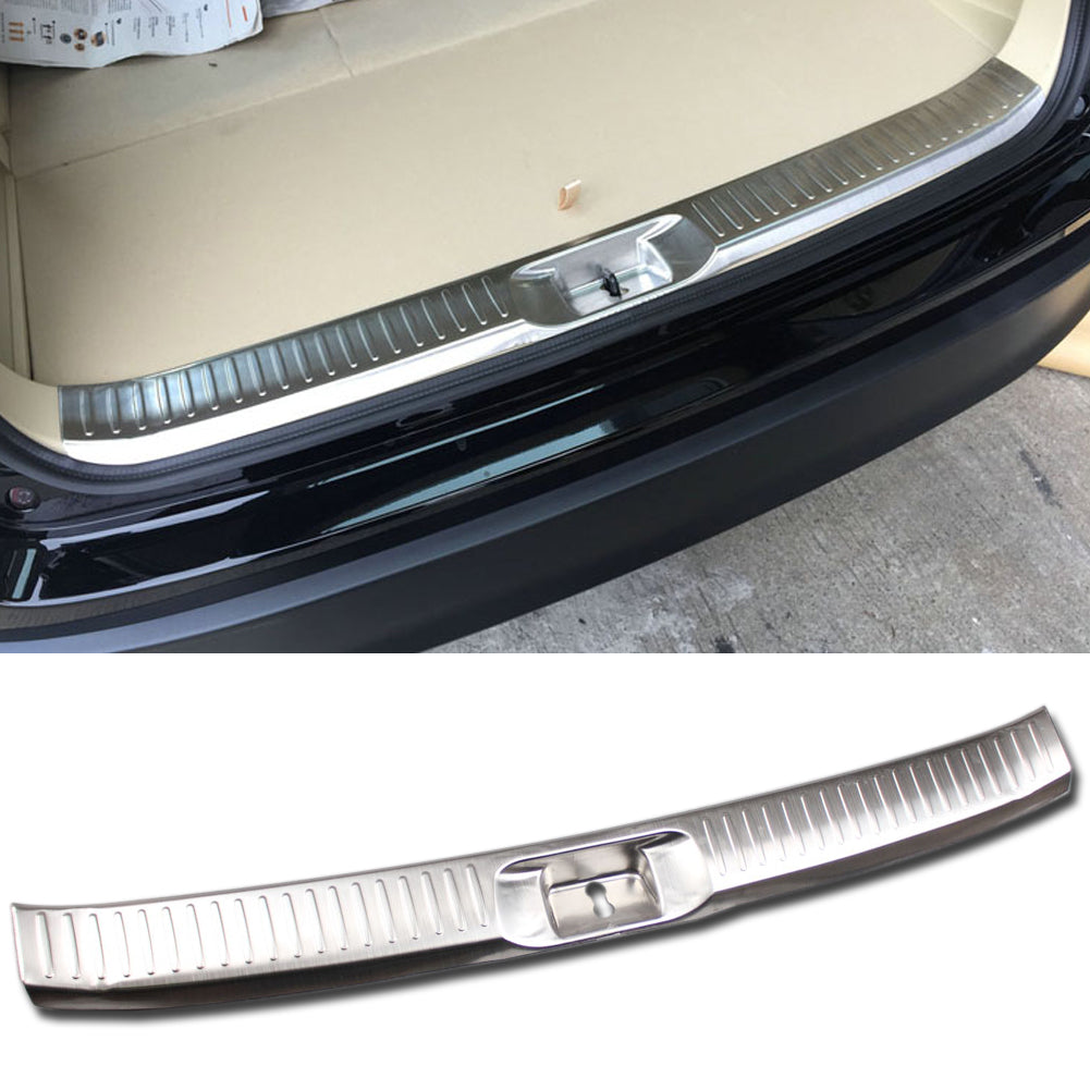 Fit for Toyota Highlander 2015 2016 2017 2018 2019 Rear Bumper Sill Plate Guard Cover Trim Stainless Steel