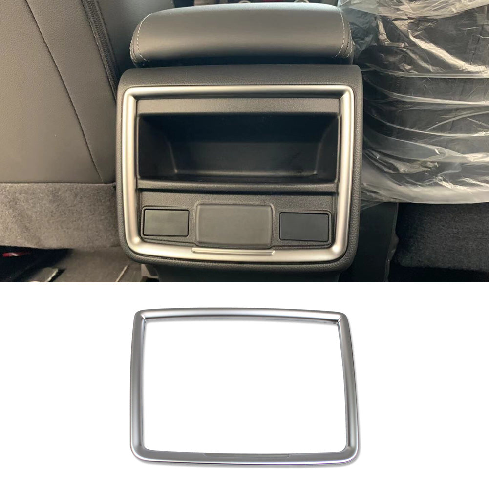 Fit For Subaru 2019 2020 2021 2022 Forester Rear Seat Storage Box Glove Pallet Organizer Cover Trim