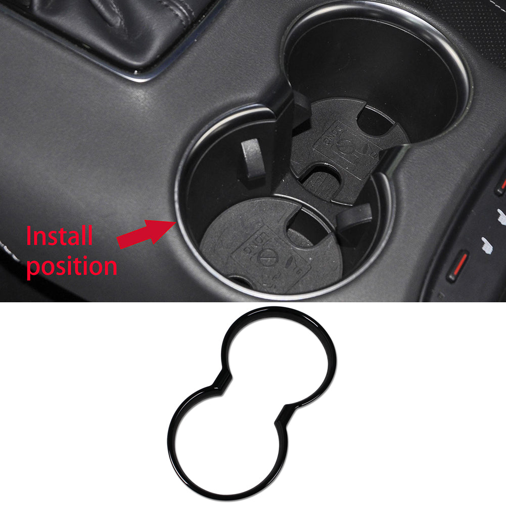 Fit for Toyota Venza 2021 2022 2023 2024 Interior Console Cup Holder Cover Trim