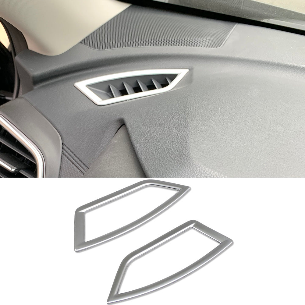 Fit For Subaru 2019 2020 2021 2022 Forester Interior Front Upper Air Condition Vent Outlet Cover Trim