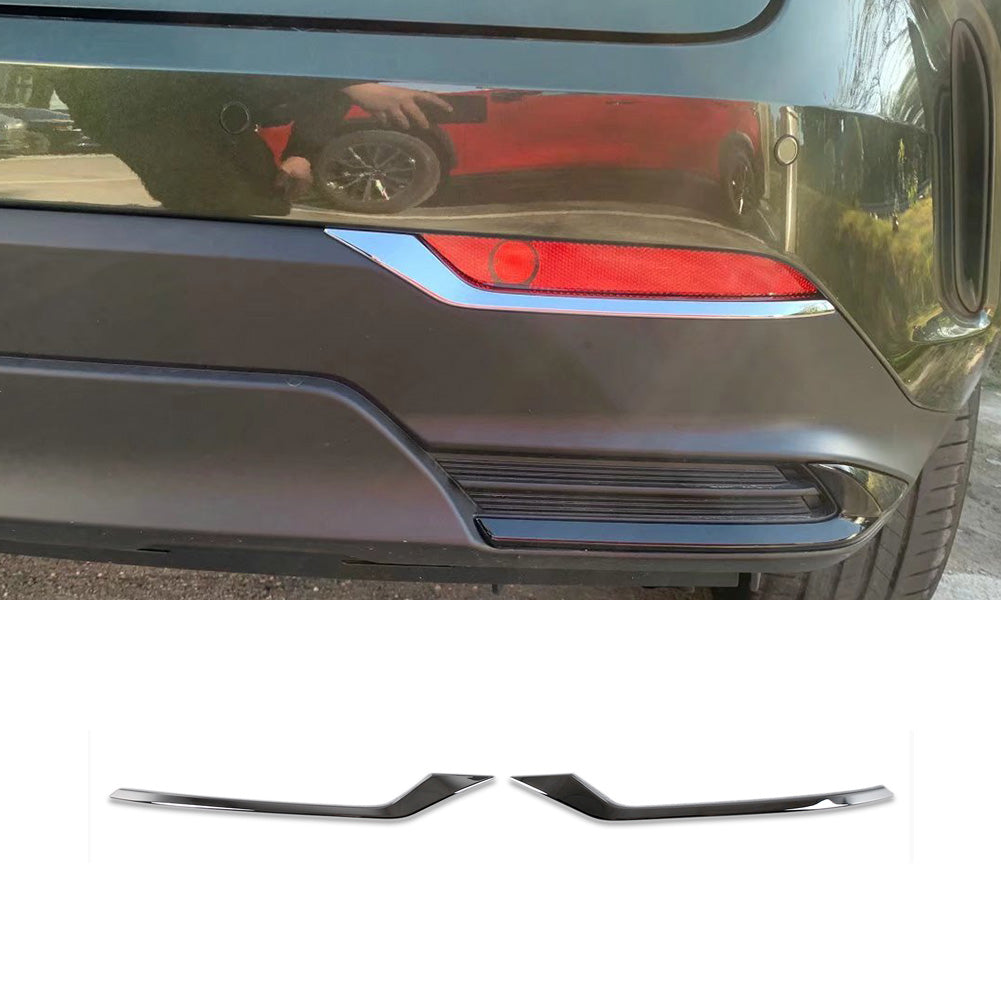 Fit for Lexus NX 250/350/350h/450h+ 2022 2023 2024 Chrome Rear Fog Light Lamp Cover Trims