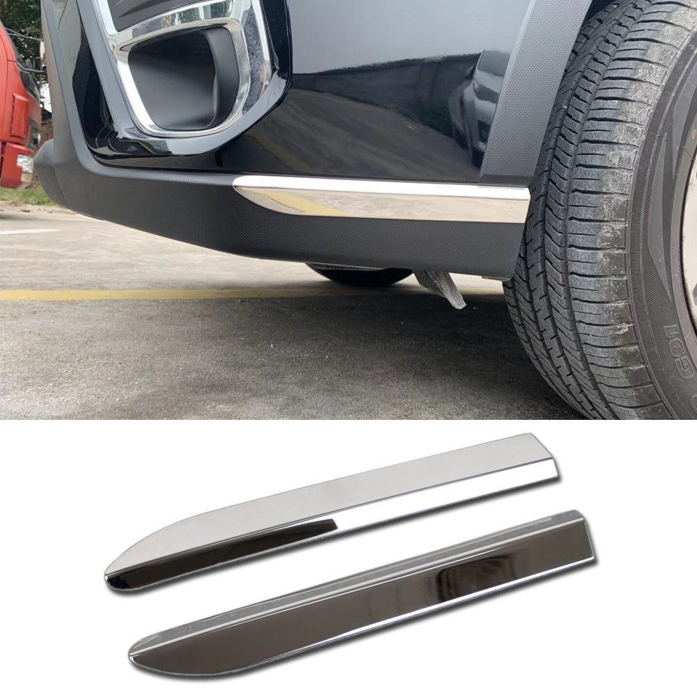 Fit for Subaru Forester 2019 2020 2021 2022 Bumper Corner Edge Protection Cover Trim Stainless Steel