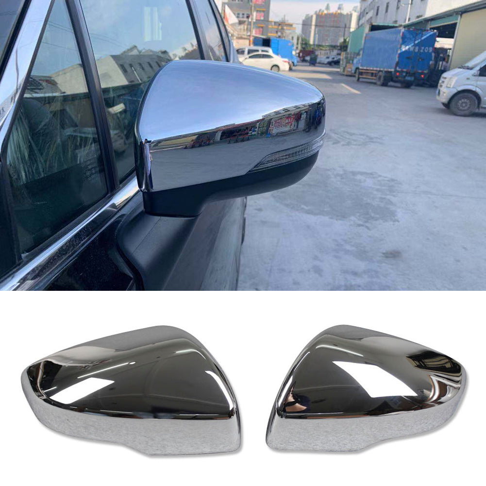 Fit For Subaru 2019 2020 2021 2022 2023 2024 Forester Chrome Rear View Mirror Side Molding Cover Trim