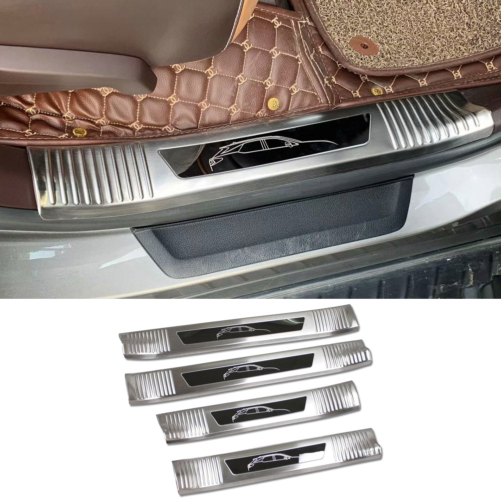 Fit for Lexus RX350 RX450H 2016 2017 2018 2019 2020 2021 2022 Door Sill Scuff Plate Guard Cover Trims