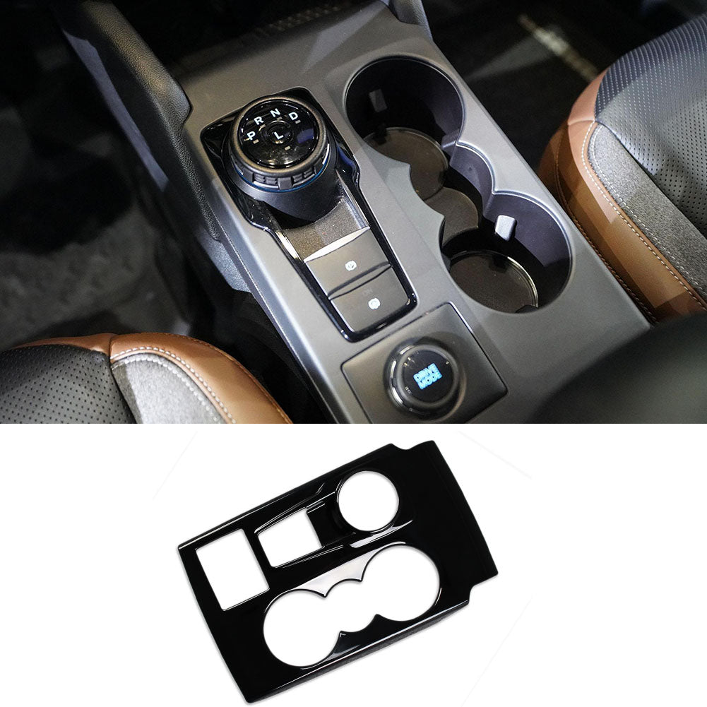 Fit for Ford Bronco Sport 2021 2022 2023 2024 Gear Shift Knob Console Panel Cup Holder Cover Trim