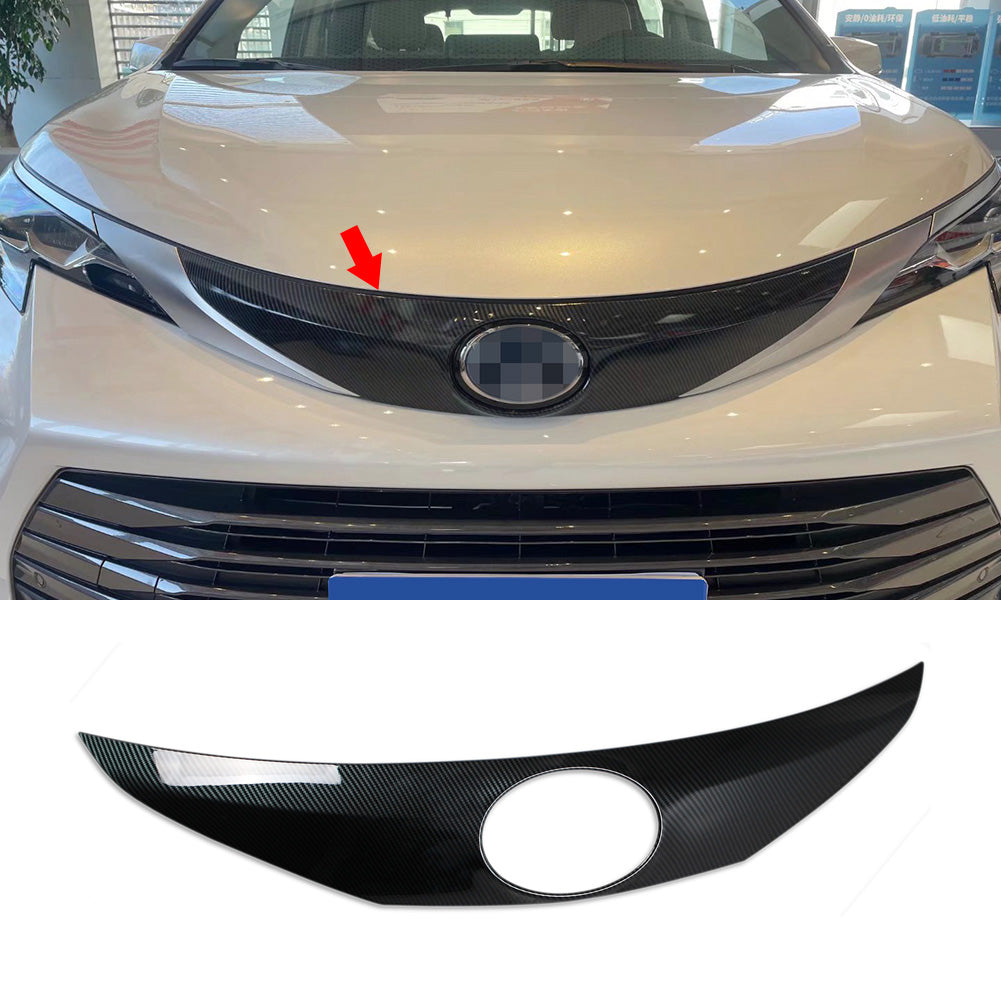 For Toyota Sienna 2021 2022 2023 Front Grill Grille Guard Cover Trim