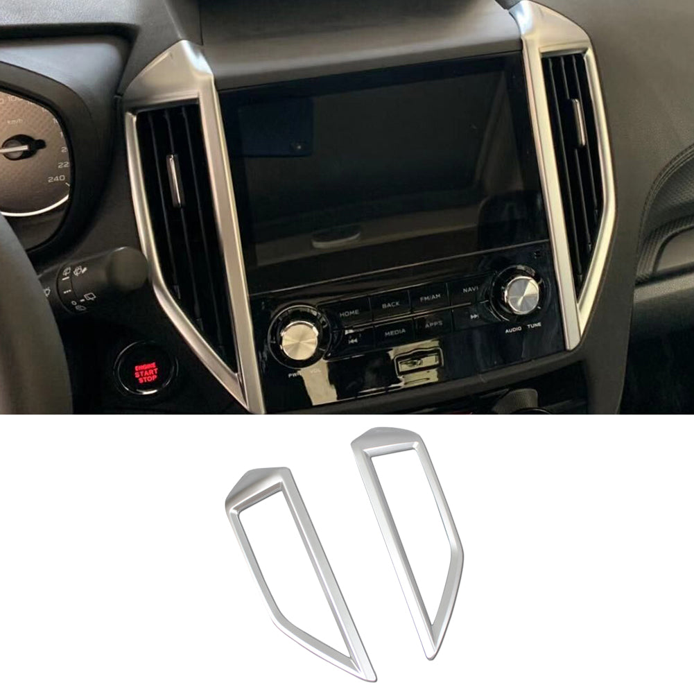 Fit for Subaru 2019 2020 2021 2022 Forester Interior Front Center Control Air Condition Vent Cover Trim