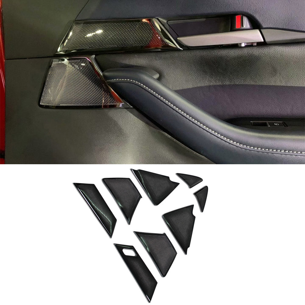 Fit for Mazda CX-30 CX30 2020 2021 2022 Door Speaker Sound Panel Cover Trimss