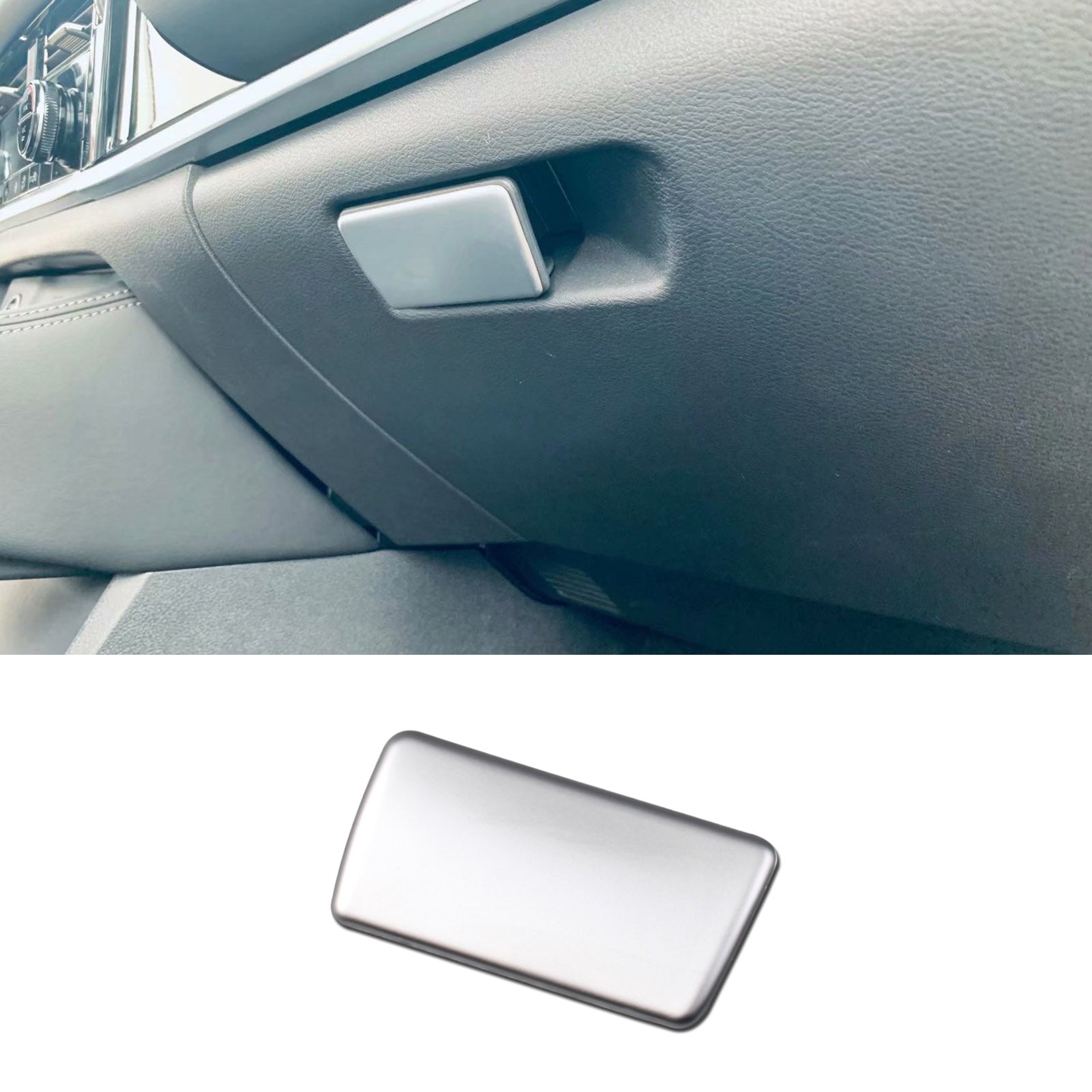 Fit for Nissan New Rogue 2021 2022 Interior Front Glove Box Door Handle Panel Cover Trim