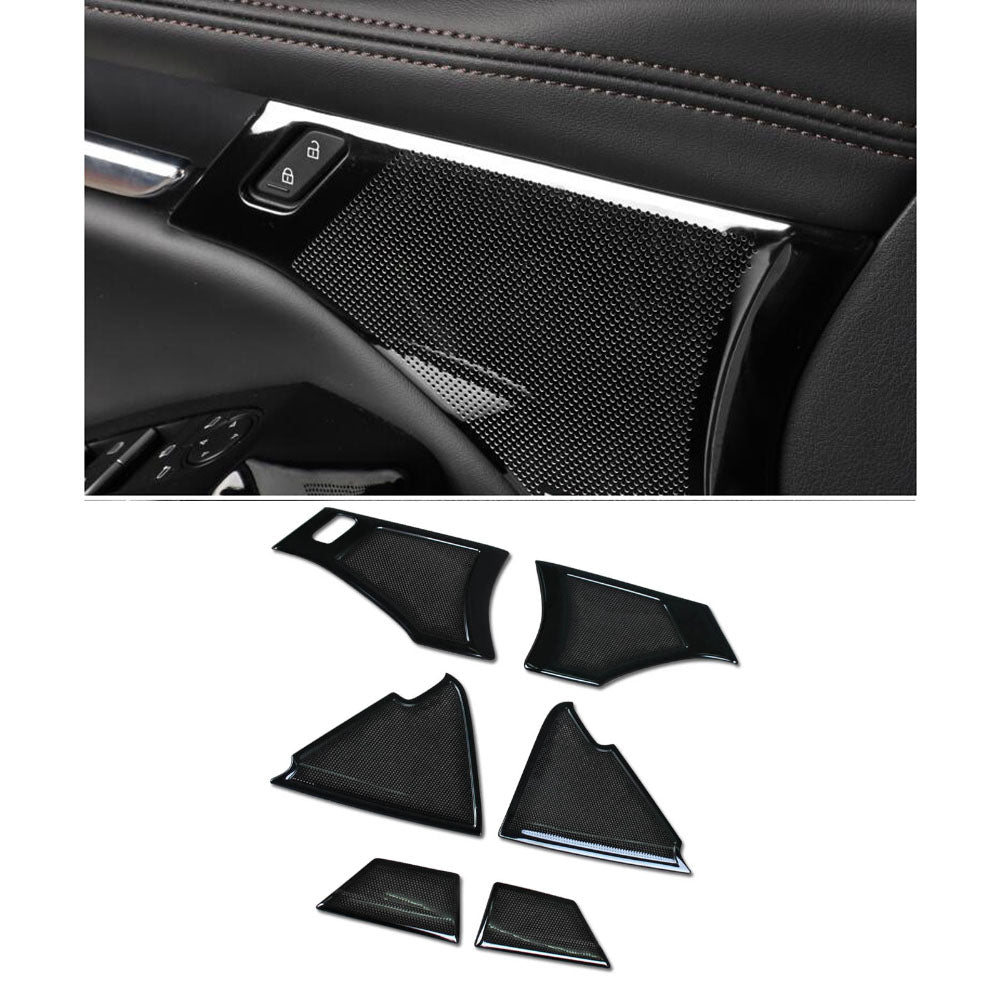 Fit for 2019 2020 2021 2022 Mazda 3 Axela Door Speaker Sound Panel Cover Trims Stainless Steel