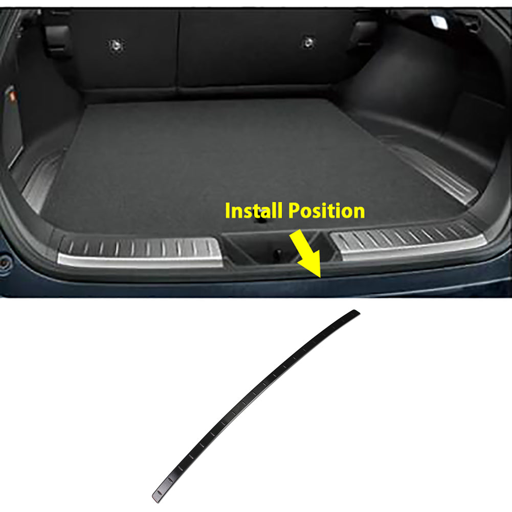Fit for Toyota VENZA 2021 Rear Outside Bumper Sill Plate Guard Cover Trim