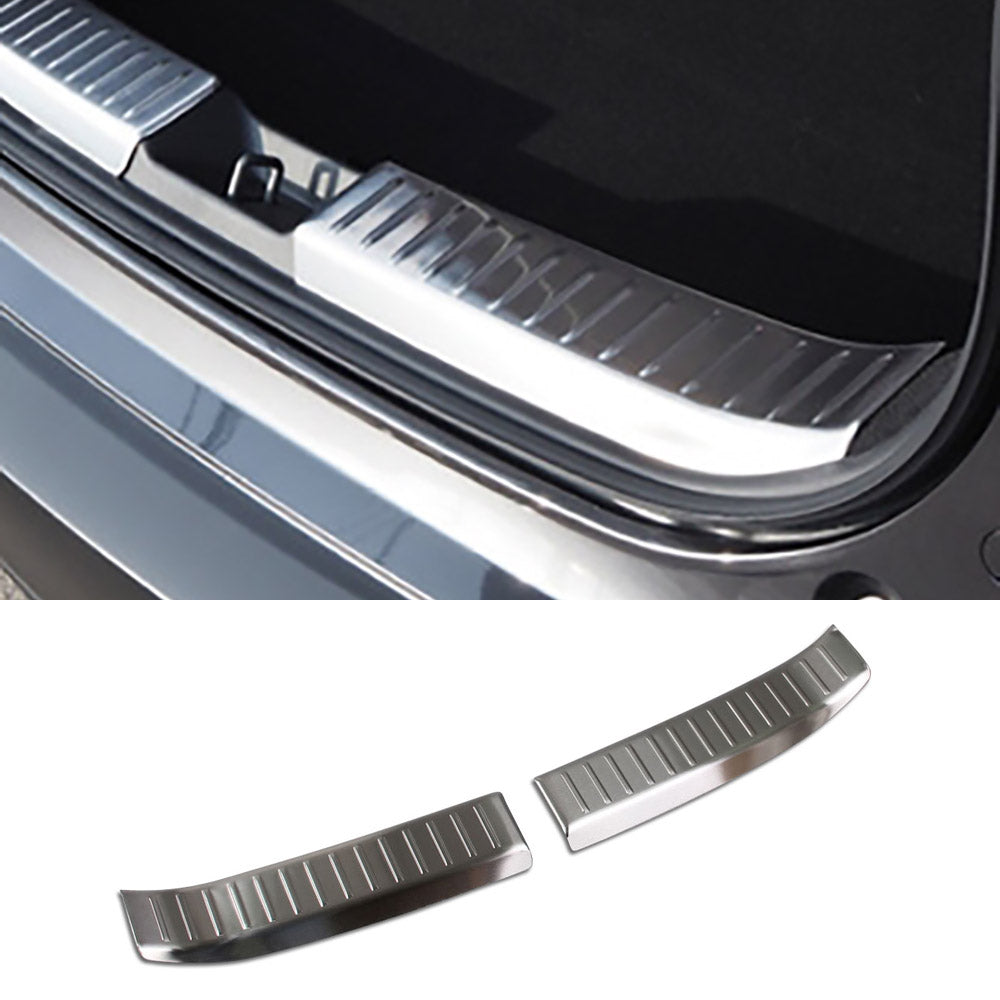 Fit for Mazda CX-30 CX30 2020 2021 2022 Rear Interior Bumper Sill Plate Guard Cover Trim Stainless Steel