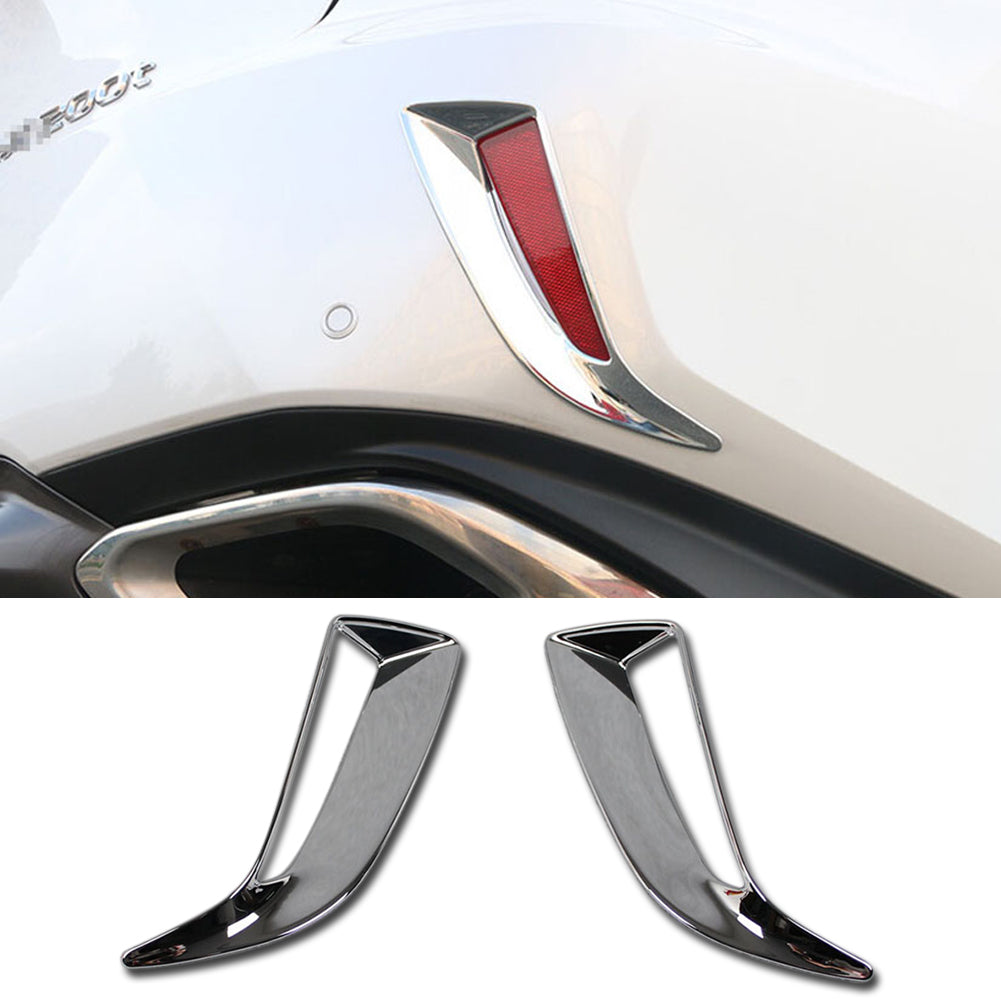 Fit for Lexus New RX350 RX450H 2016 2017 2018 Chrome Rear Fog Light Cover Trims