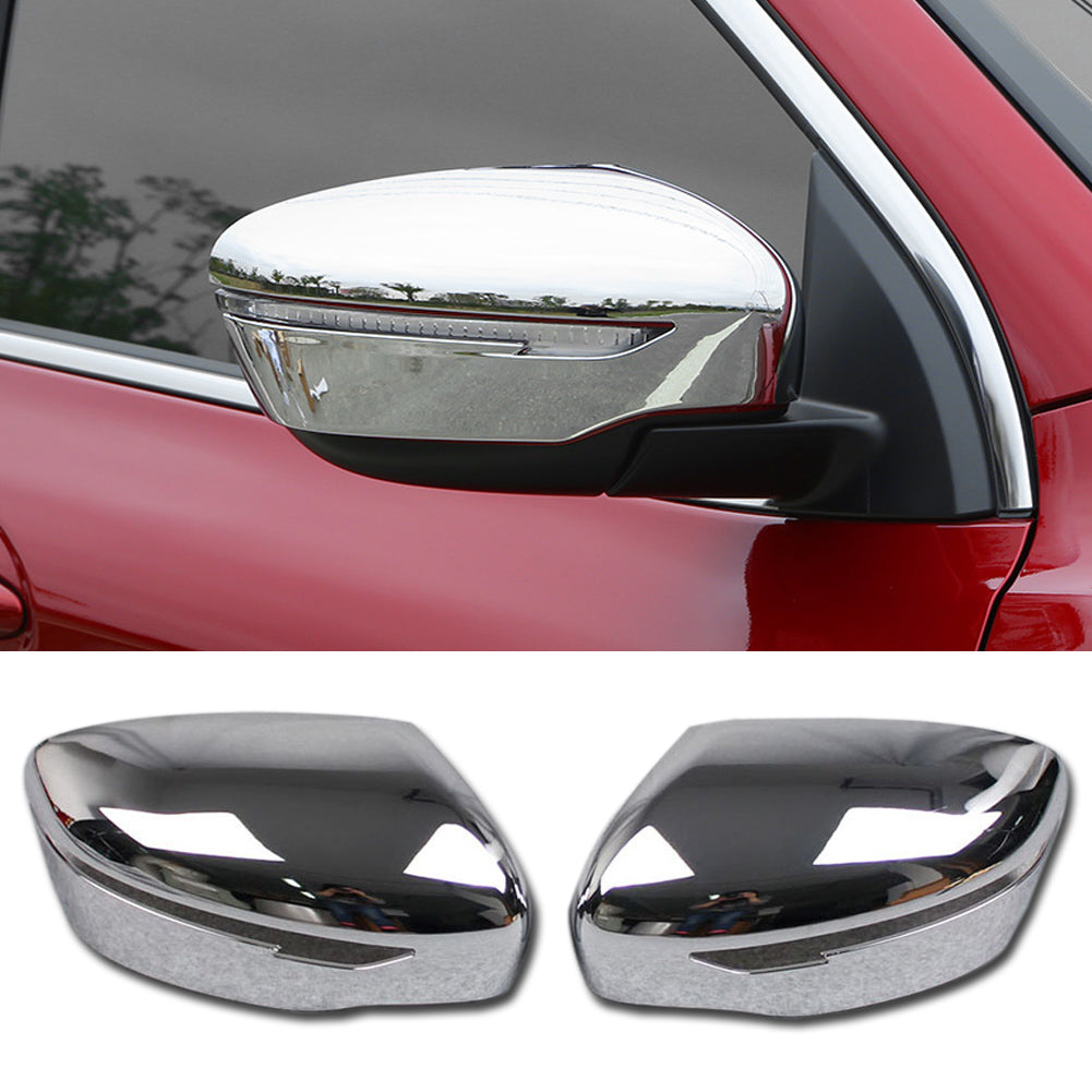 Fit for Nissan Murano 2015 2016 2017 2018 2019 Chrome Rear View Mirror Side Cover Molding Trim ABS