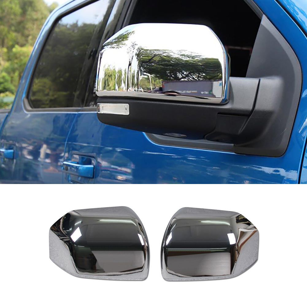 For Ford F-150 2015 2016 2017 2018 2019 2020 Rear View Mirror Guard Cover Trims