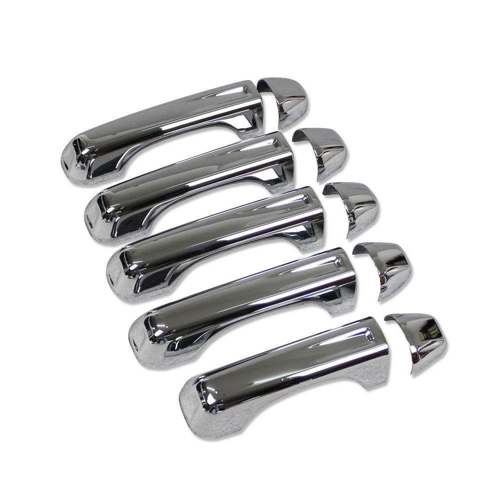 Fit for Jeep Wrangler 2018 2019 2020 2021 2022 Chrome Door Handle Cover Trims