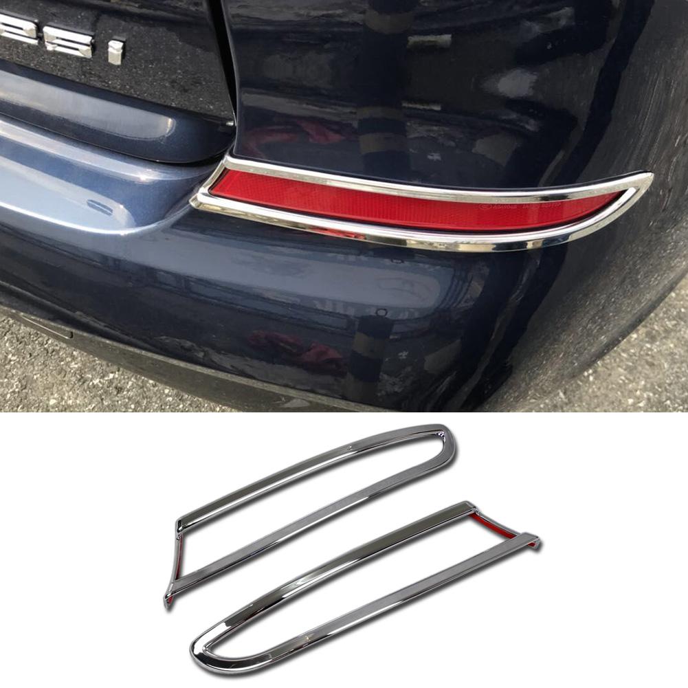 Fit for BMW New X3 Sport 2018 2019 2020 2021 Chrome Rear Fog Light Lamp Cover Trims