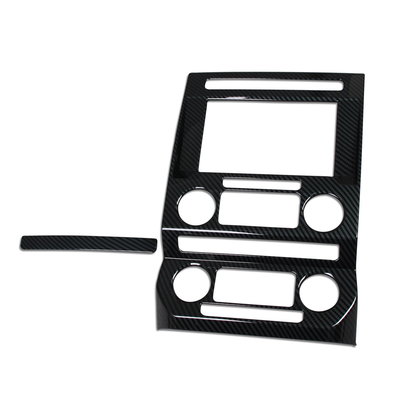 For Ford F-150 Raptor/Limited/XLT/Lariat/King Ranch/Platinum 2015 2016 2017 2018 2019 2020 Interior Front Center Console Air Vent Panel Cover Trims