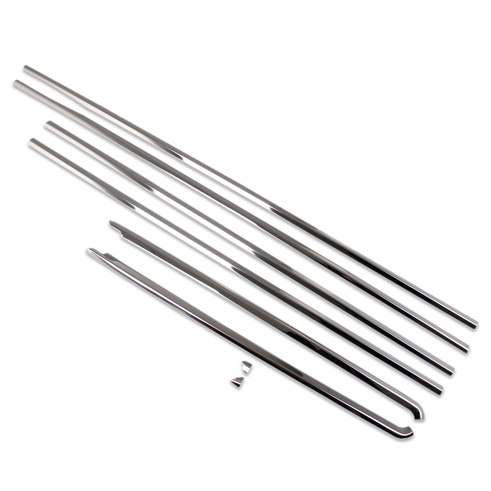 Beautost Fit for Toyota 2021 2022 Sienna Windows Frame Sill Molding Cover Trims Steel