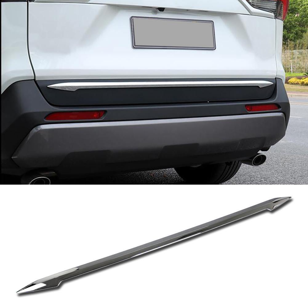 Fit for Toyota 2019 2020 2021 2022 New RAV4 Rear Trunk Lid Tail Gate Molding Cover Trim Chrome ABS - beautost