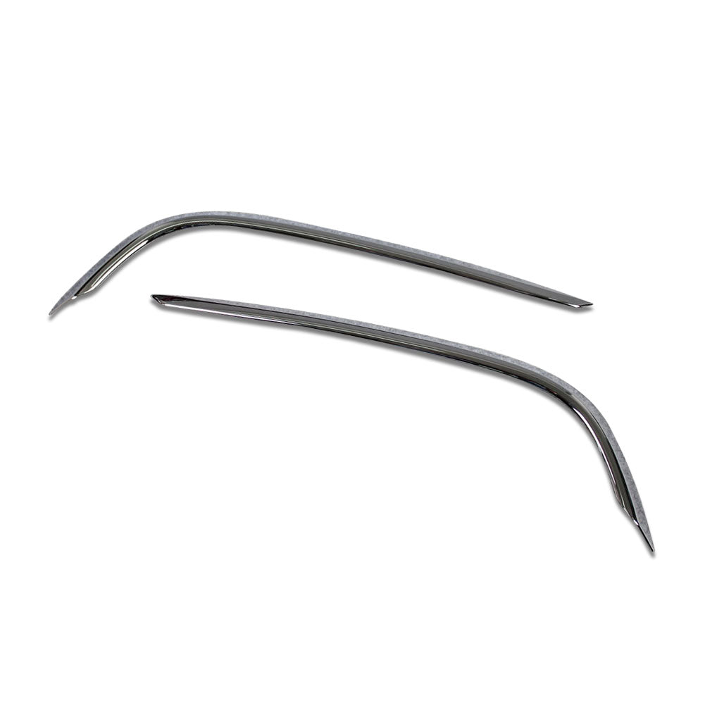 Fit for 2019 2020 2021 2022 Mazda 3 Axela Sedan Chrome Front Fog Light Lamp Cover Bezel Trims