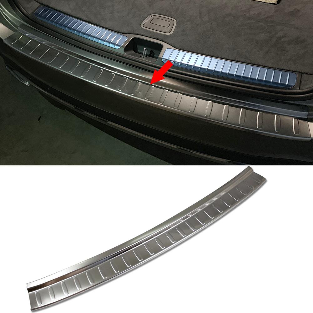 Fit for Benz New GLE 350 450 W167 2020 2021 2022 2023 2024 Rear Bumper Sill Plate Guard Cover Trim Stainless Steel