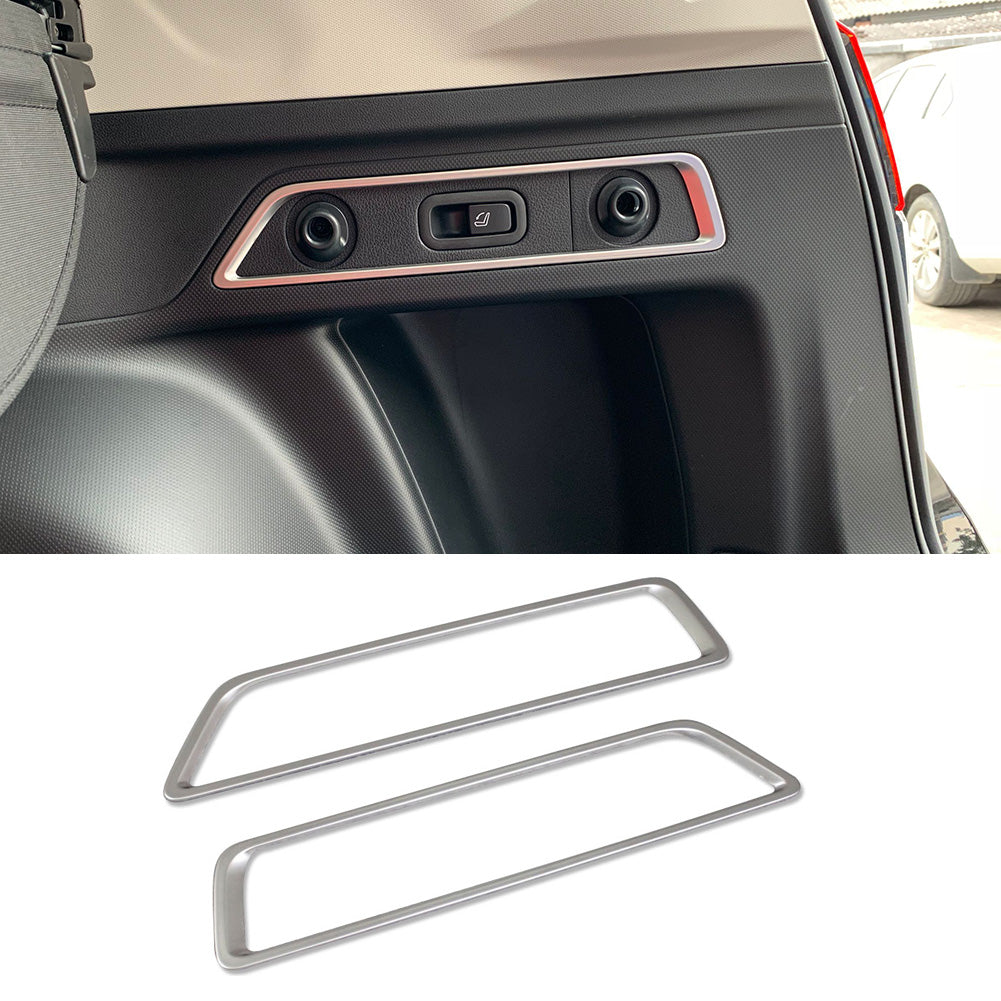Fit for Subaru 2019 2020 Forester Rear Trunk Tail Gate Button Adjust Switch Cover Trim