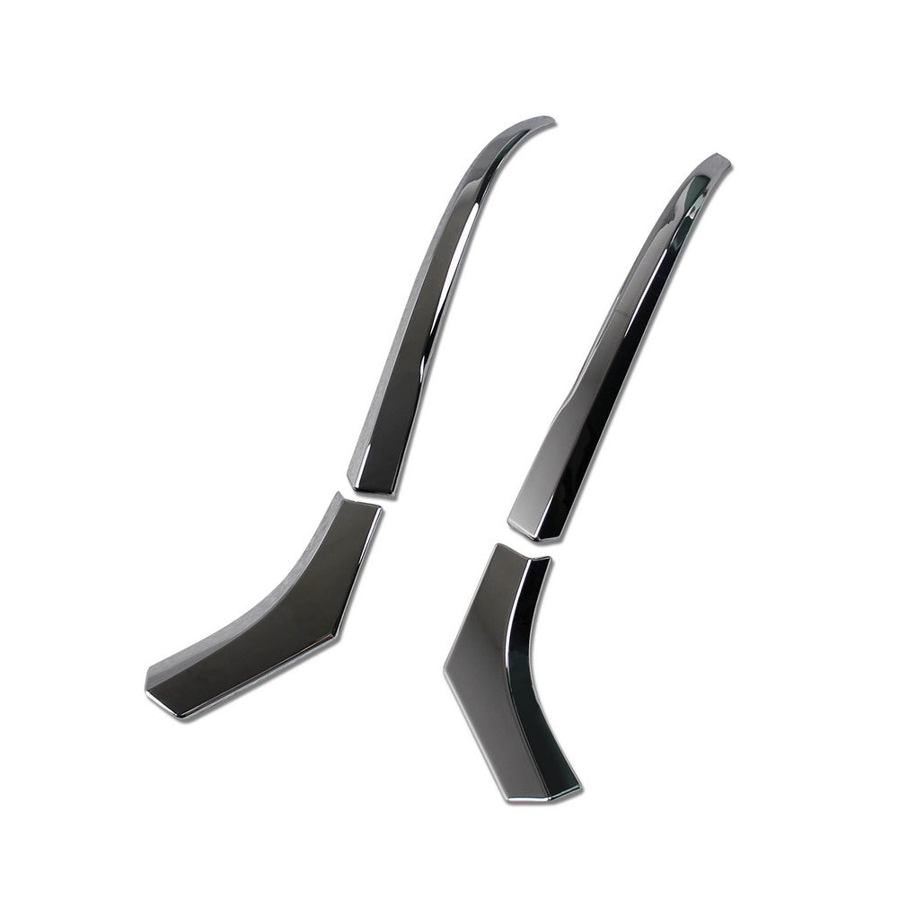 Fit for Toyota 2021 2022 Sienna Chrome Rear View Mirror Side Molding Cover Trims (Fit for Sienna Limited/Platinum Model)