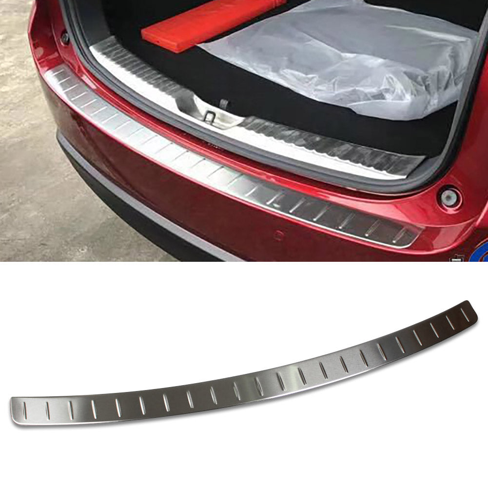 Fit for Mazda 2017 2018 2019 2020 2021 2022 2023 2024 CX-5 CX5 Stainless Rear Outside Bumper Sill Plate Guard Cover Trim