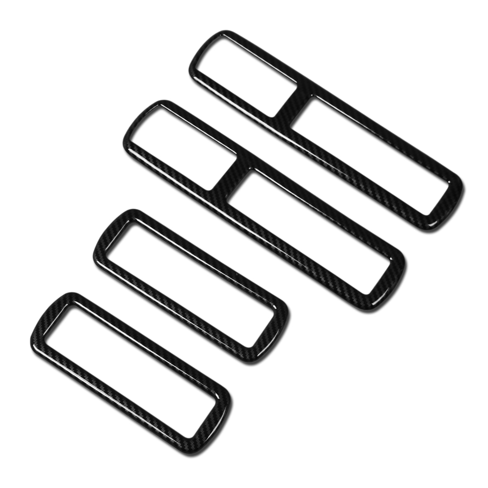 Fit for Toyota New Highlander 2020 2021 2022 Interior Rear Seat Air Condition Vent Outlet Cover Trim