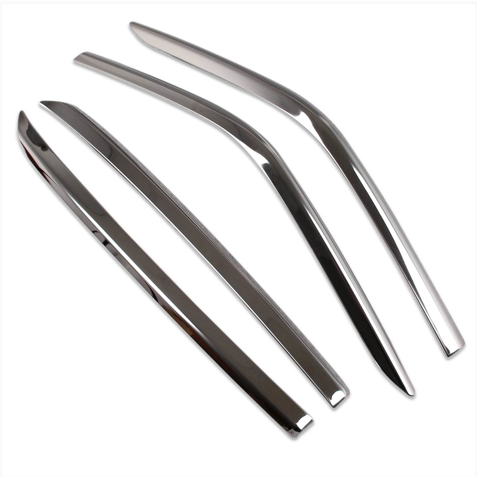 Fit for Honda New CR-V CRV 2023 Front+Rear Bumper Corner Protection Cover Trims Stainless Steel