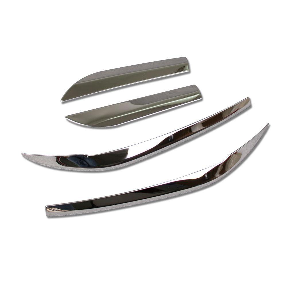 Fit for Toyota New RAV4 2019 2020 2021 2022 Front+Rear Bumper Corner Protection Cover Trims - beautost