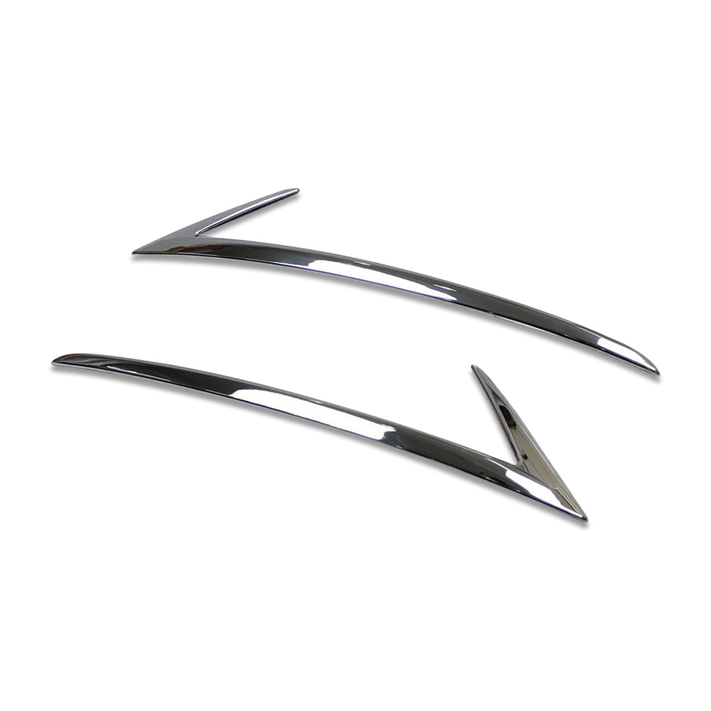 Fit for Mazda 2017 2018 2019 2020 2021 CX-5 CX5 Chrome Rear Fog Light Lamp Cover Trim