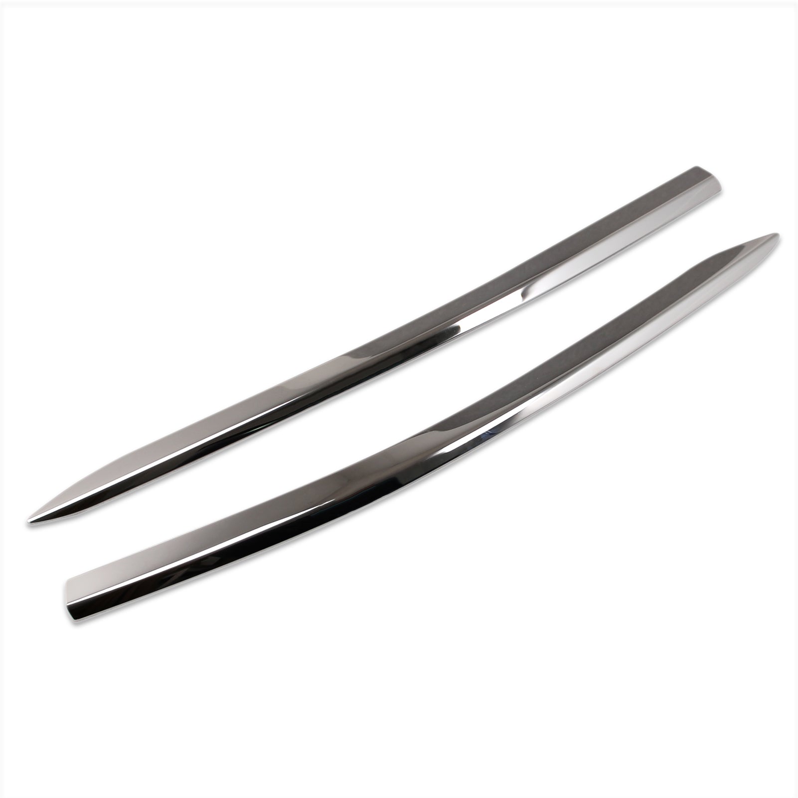 Lexus New RX RX350 RX350h RX500h F Sport 2023 Bumper Corner Protection Cover Trims Stainless Steel (Front)