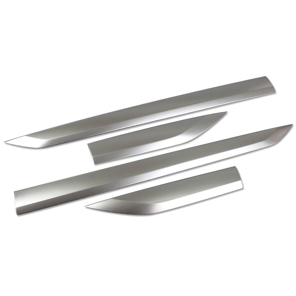 Fit for Subaru Forester 2019 2020 2021 2022 Door Body Side Moulding Overlay Cover Trims Stainless Steel