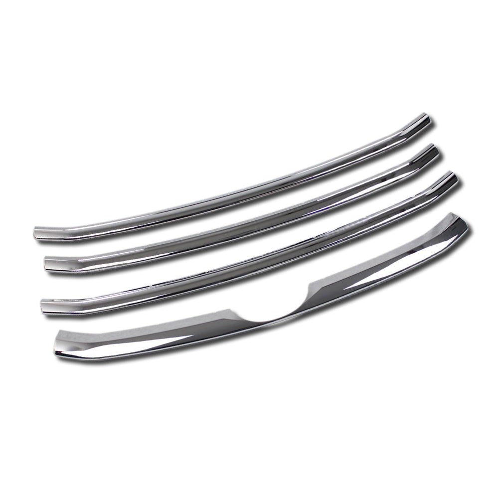 Fit For Toyota Highlander 2014 2015 2016 Front Grill Grille Cover Trim