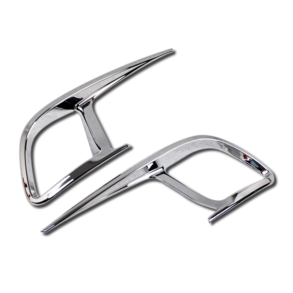 Fit for Toyota Highlander 2015 2016 2017 2018 2019 Chrome Rear Fog Light Lamp Cover Trim