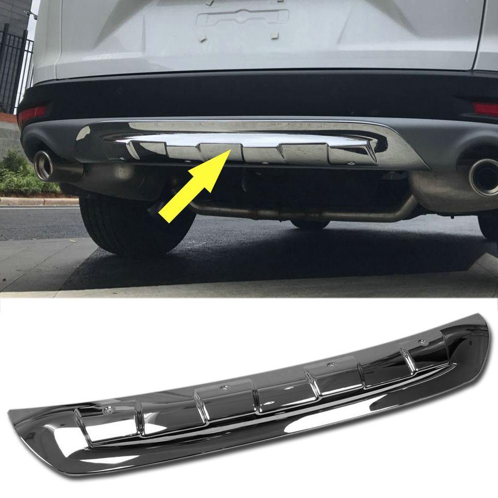 Fit for Honda 2017 2018 2019 CR-V CRV Chrome Rear Bumper Trunk Lid Moulding Guard Cover Trim ABS - beautost