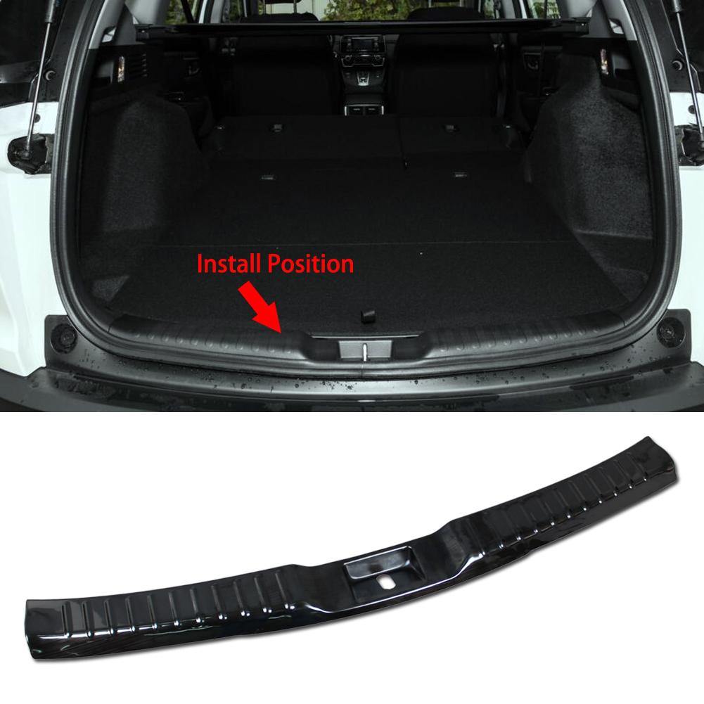 Fit for Honda 2017 2018 2019 2020 2021 2022 CR-V CRV Rear Bumper Sill Plate Protector Cover Trim Stainless