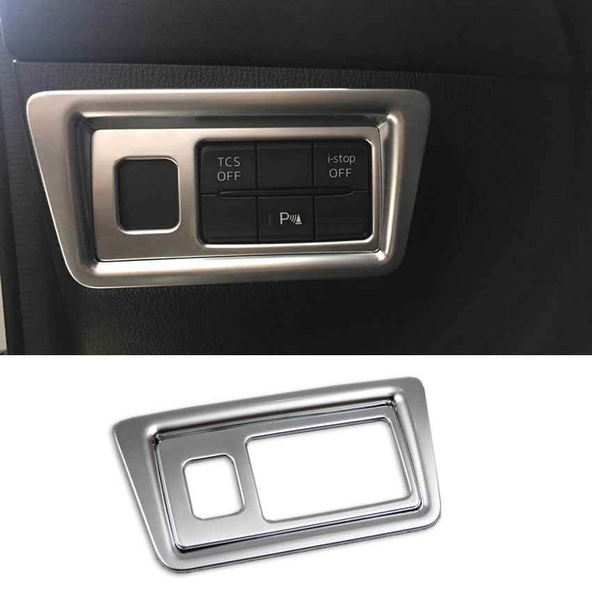 Fit for Mazda CX-30 CX30 2020 2021 Rear Outside Bumper Sill Plate Guard Cover Trim