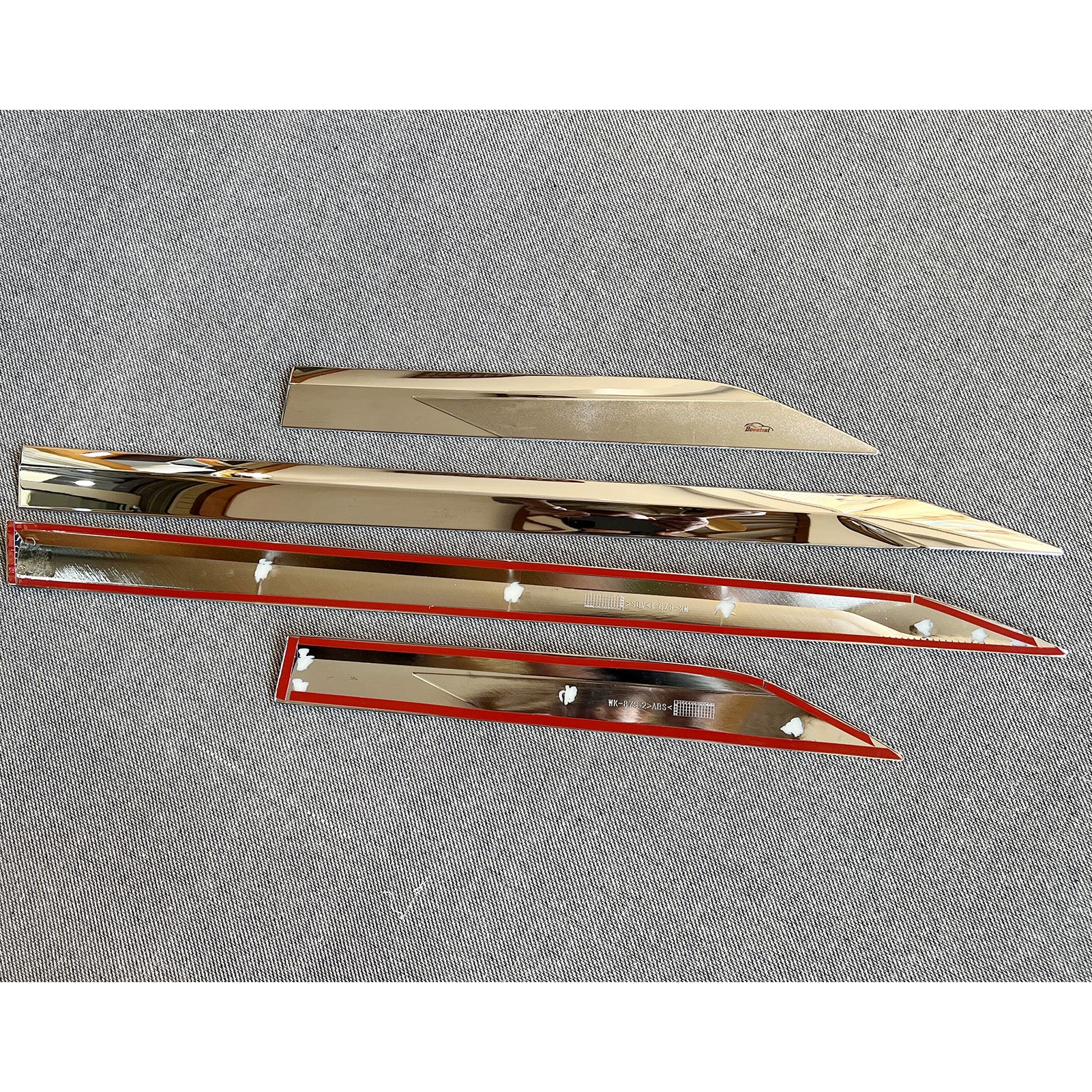 Fit for Toyota 2019 2020 2021 2022 New RAV4 Body Side Door Molding Guard Cover Trims