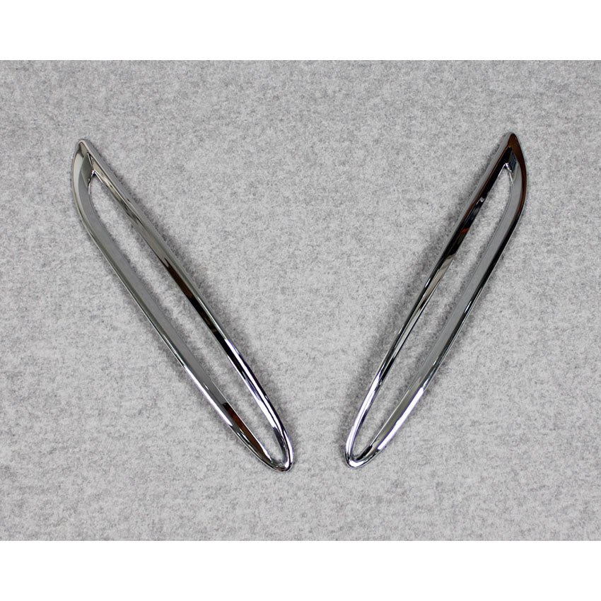 Fit for Mercedes-Benz New E-Class W213 E300 Sedan Sport 2017 2018 2019 2020 Chrome Rear Fog Light Lamp Cover Trim