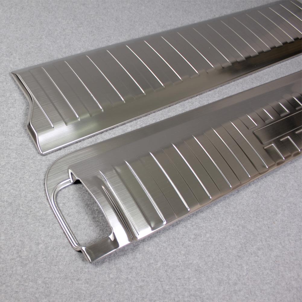 Fit for BMW 2019 2020 2021 New X5 G05 Rear Inside Bumper Sill Plate Guard Cover Trim Stainless Steel