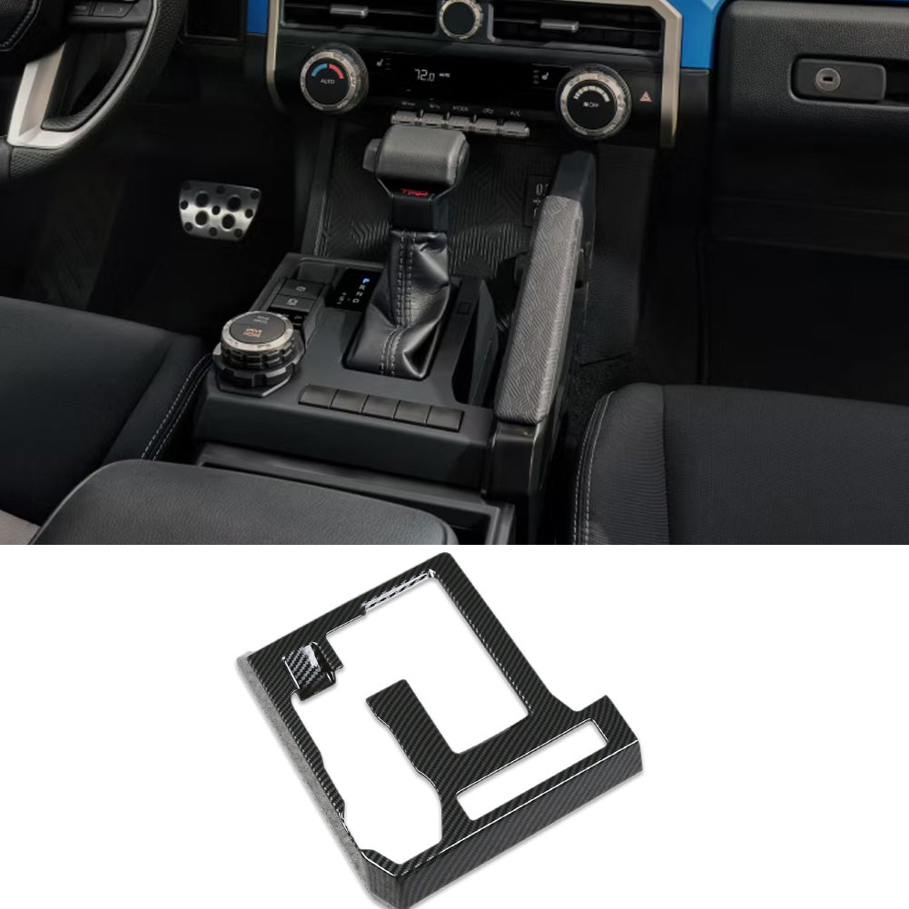 Fit for Toyota New Tacoma 2024 2025 / Toyota 4Runner 2025 Gear Shift Knob Console Panel Cover Trim