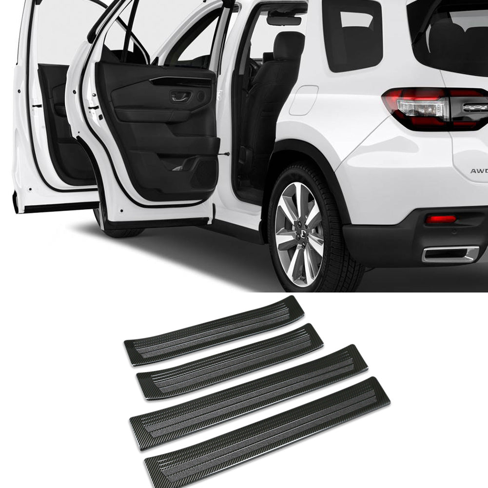 Fit for Honda New Pilot 2025 / Passport 2025 2026 Outside Door Sill Scuff Plate Guard Cover Trims