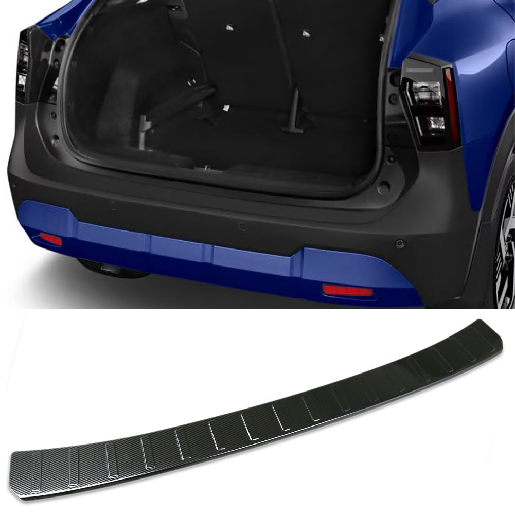 Fit for Nissan New Kicks 2025 Rear Outside Bumper Sill Plate Guard Cover Trim Stainless Steel