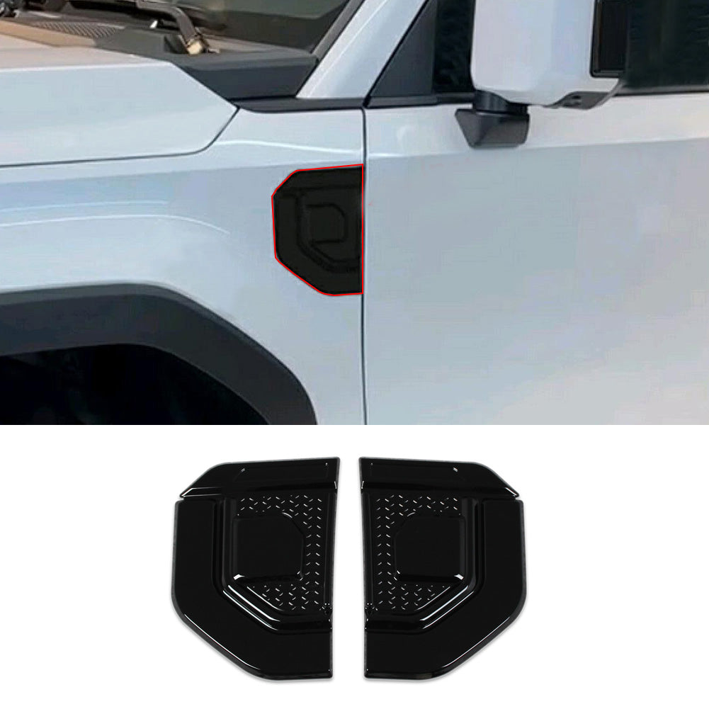 Fit For Toyota New Land Cruiser LC250 2024 2025 2026 Front Side Fender Sticker Vents Air Outlet Cover Trim