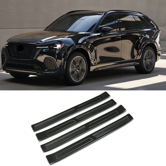Fit for Mazda New CX-70 2025 2026 Outside Door Sill Scuff Plate Guard Cover Trims