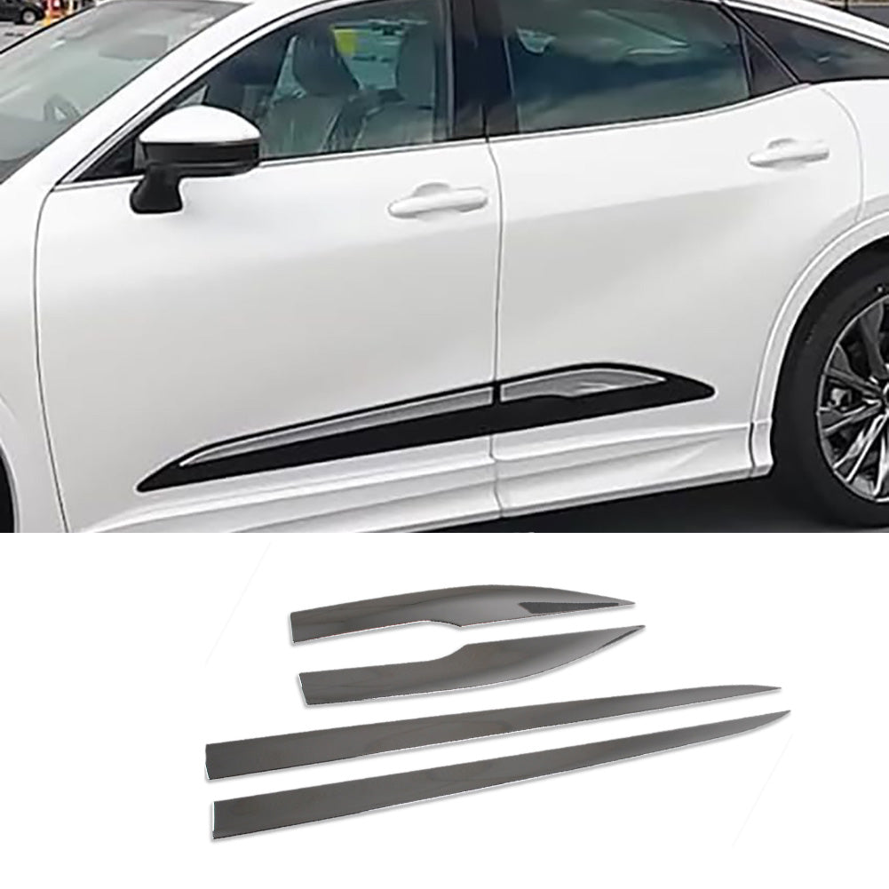 Fit for Toyota Crown 2023 2024 Chrome Body Side Door Molding Cover Trims