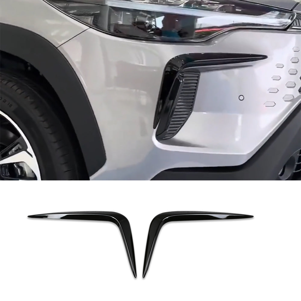 Fit for Toyota New Corolla Cross Hybrid 2025 2026 Front Fog Light Lamp Cover Bezel Trims